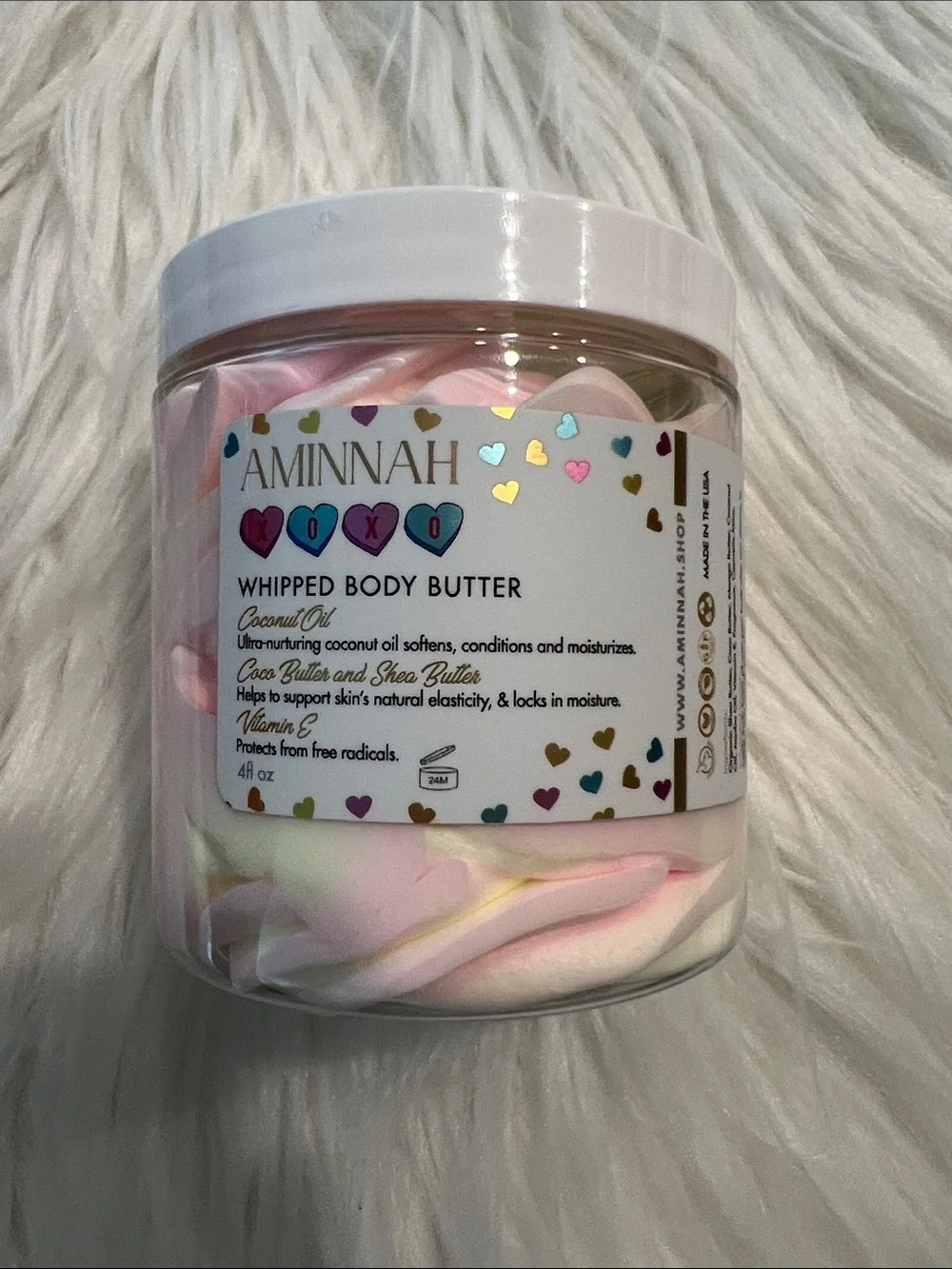 NWT Aminnah XOXO Whipped Body Butter - retails $38.00 USD